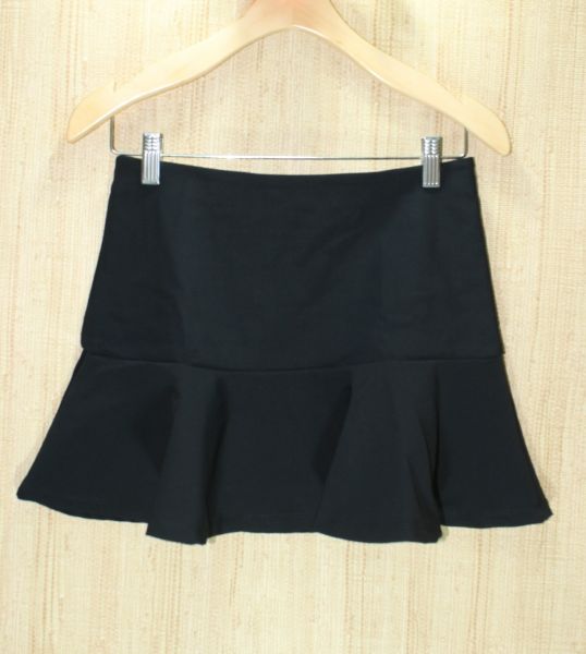 Saia babado peplum